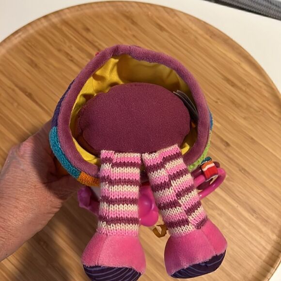 Lamaze Baby Stimulation Rattle Crackle Doll & Clip Plush Toy - Picture 5 of 11